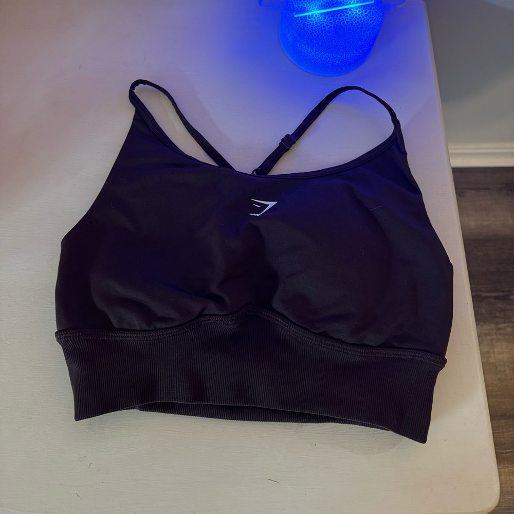 Gymshark Dark Brown Sports Bra